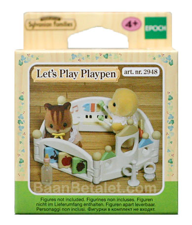 ซิลวาเนียน คอกกั้นเด็กสีขาว (EU) Sylvanian Families Let's Play Playpen