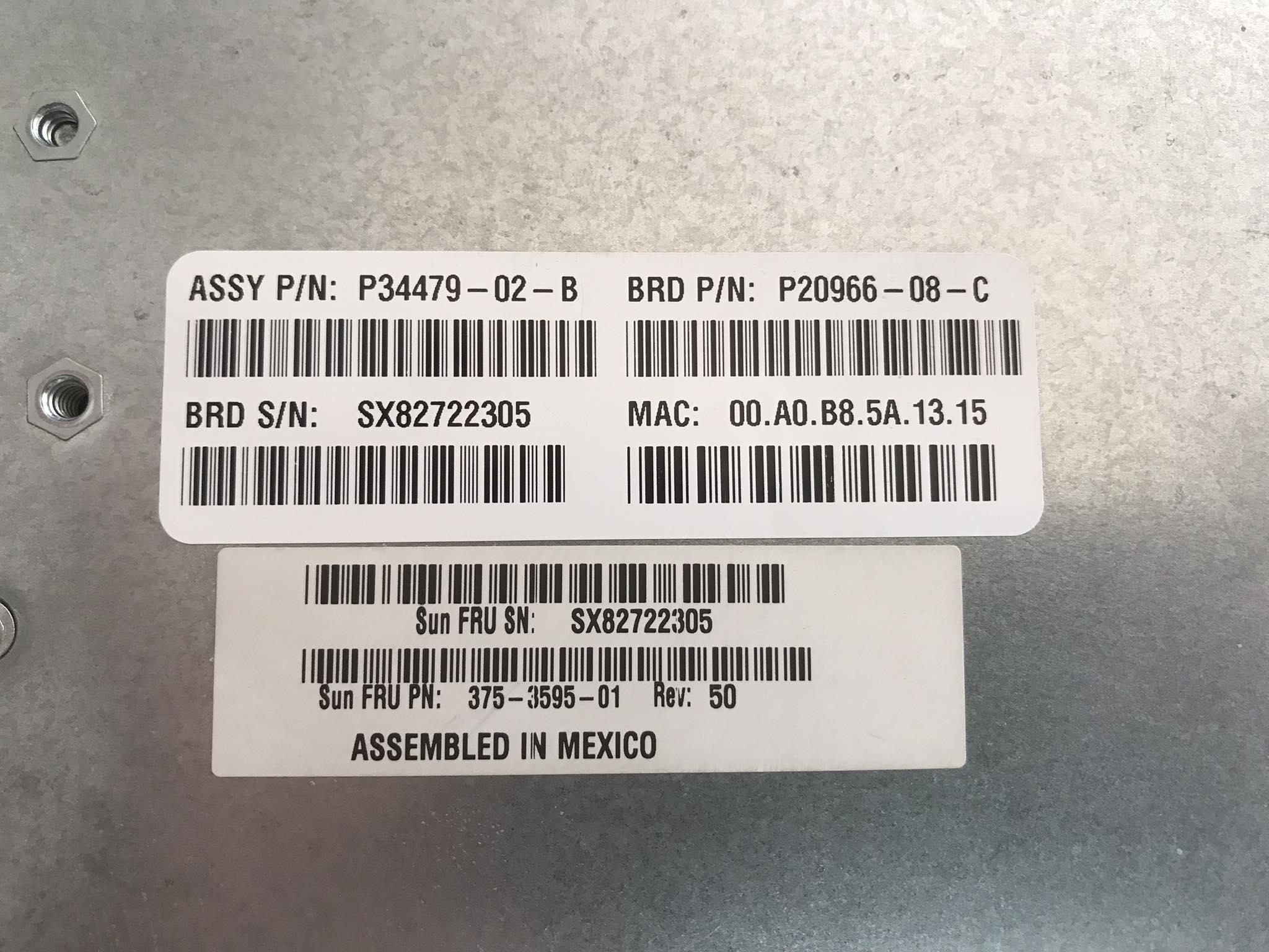 Sun Fibre Channel RAID Controller // 375-3595-01 / P34479-02-B / P20966-08-C (Used) // สินค้ารับประกัน โดย บริษัท อะไหล่เซิร์ฟเวอร์ จำกัด