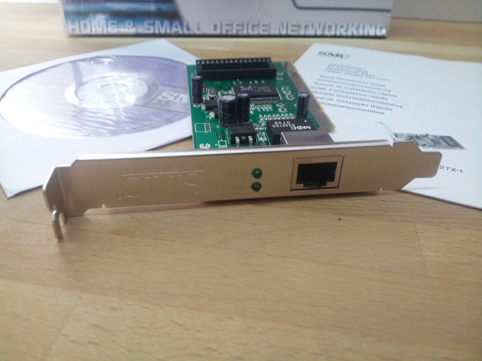 SMC Networks PCI EZ Card 1000Mbps Copper Gigabit Adapter // SMC9452TX-1 (Used) // สินค้ารับประกัน โดย บริษัท อะไหล่เซิร์ฟเวอร์ จำกัด