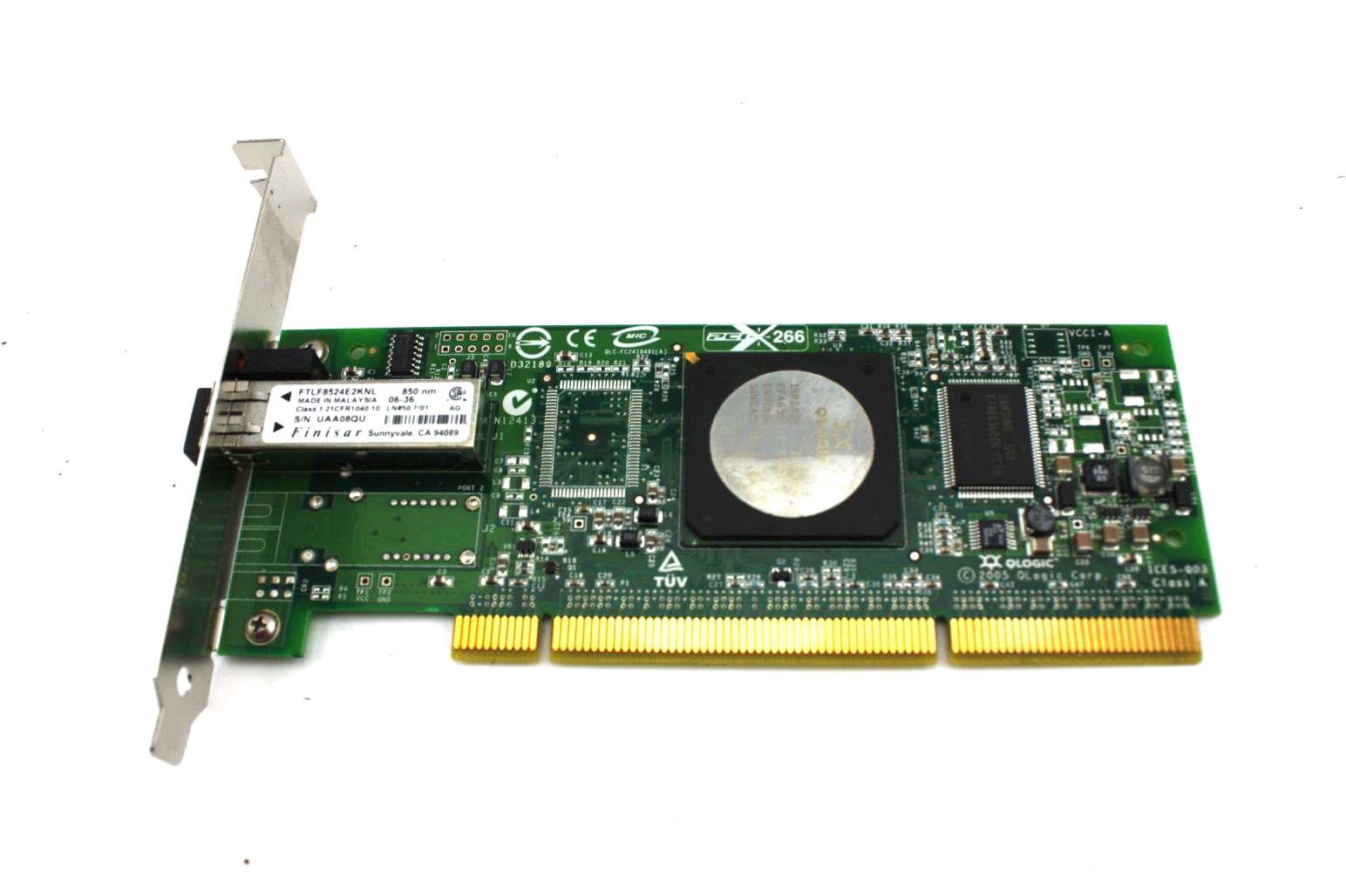 IBM QLogic 4GB PCI-X Host BUS Network Adapter QLA2460 // 39M6018 / 39M6017 (Used) // สินค้ารับประกัน โดย บริษัท อะไหล่เซิร์ฟเวอร์ จำกัด