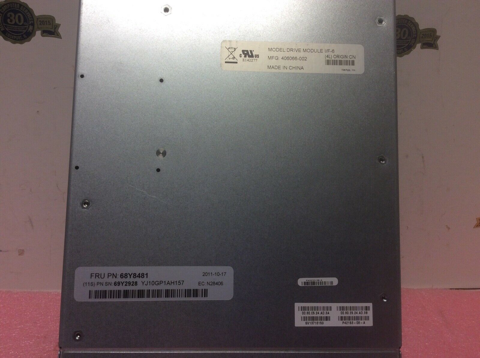 IBM DS3524/DS3512 Storage Array Controller W/1GB DIMM // 68Y8481 / 69Y2895 / 69Y2928 (Used) // สินค้ารับประกัน โดย บริษัท อะไหล่เซิร์ฟเวอร์ จำกัด