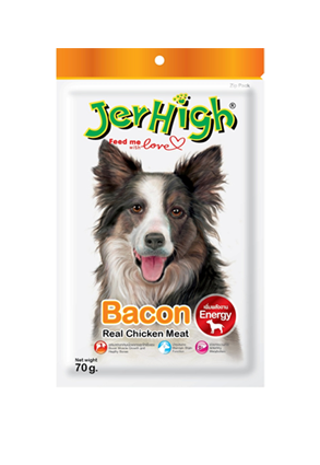 Jerhigh bacon stick น้ำหนัก 70 กรัม