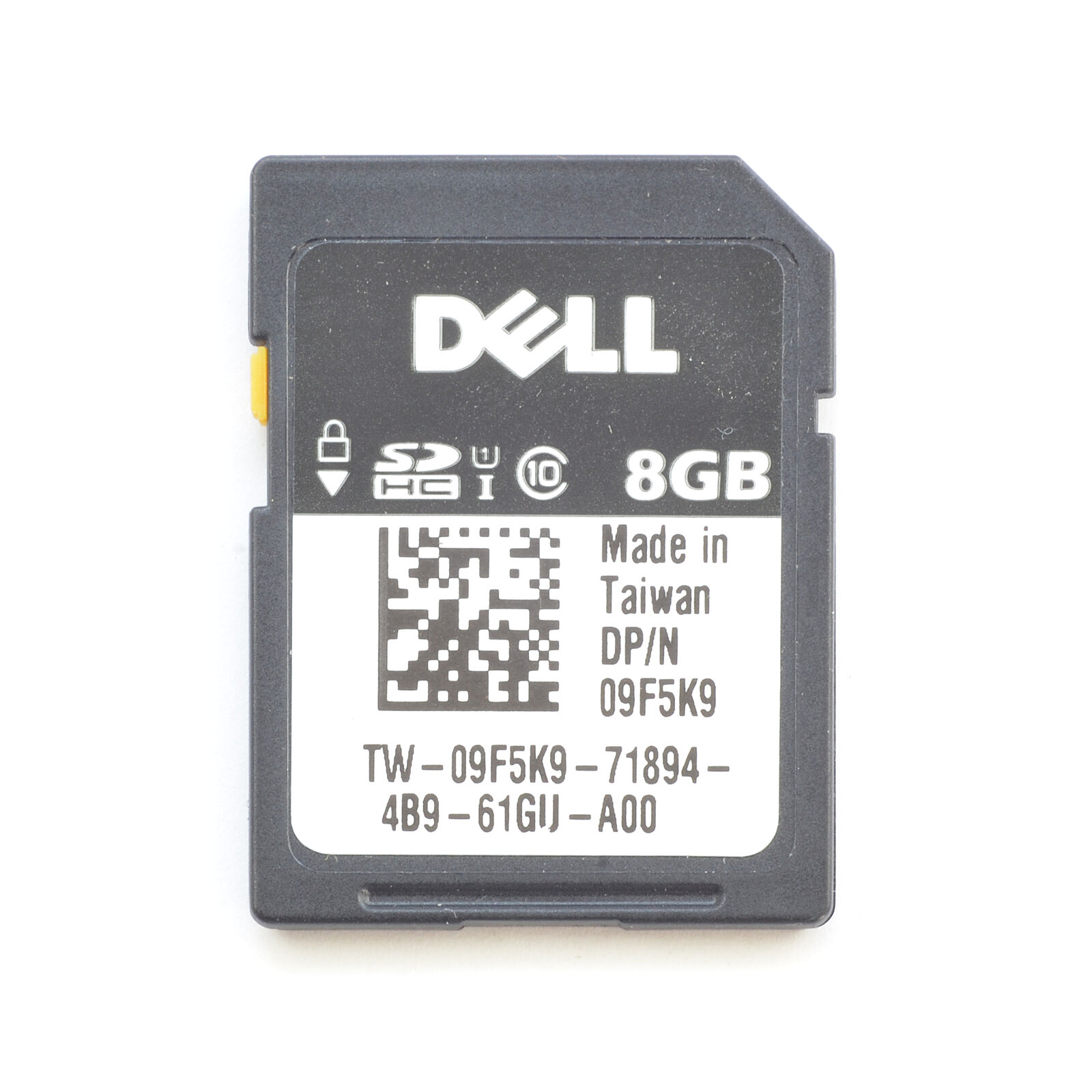 Dell 8GB iDRAC vFlash Class 10 SD Card Module 13 Gen R630 R730 // 9F5K9 / 09F5K9 (Used) // สินค้ารับประกัน โดย บริษัท อะไหล่เซิร์ฟเวอร์ จำกัด