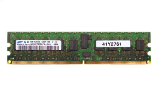 IBM 1GB DDR2 PC2-5300 DIMM Memory Module / 1GB 1Rx4 PC2-5300P / 41Y2761 / 38L6041 (Used) // สินค้ารับประกัน โดย บริษัท อะไหล่เซิร์ฟเวอร์ จำกัด