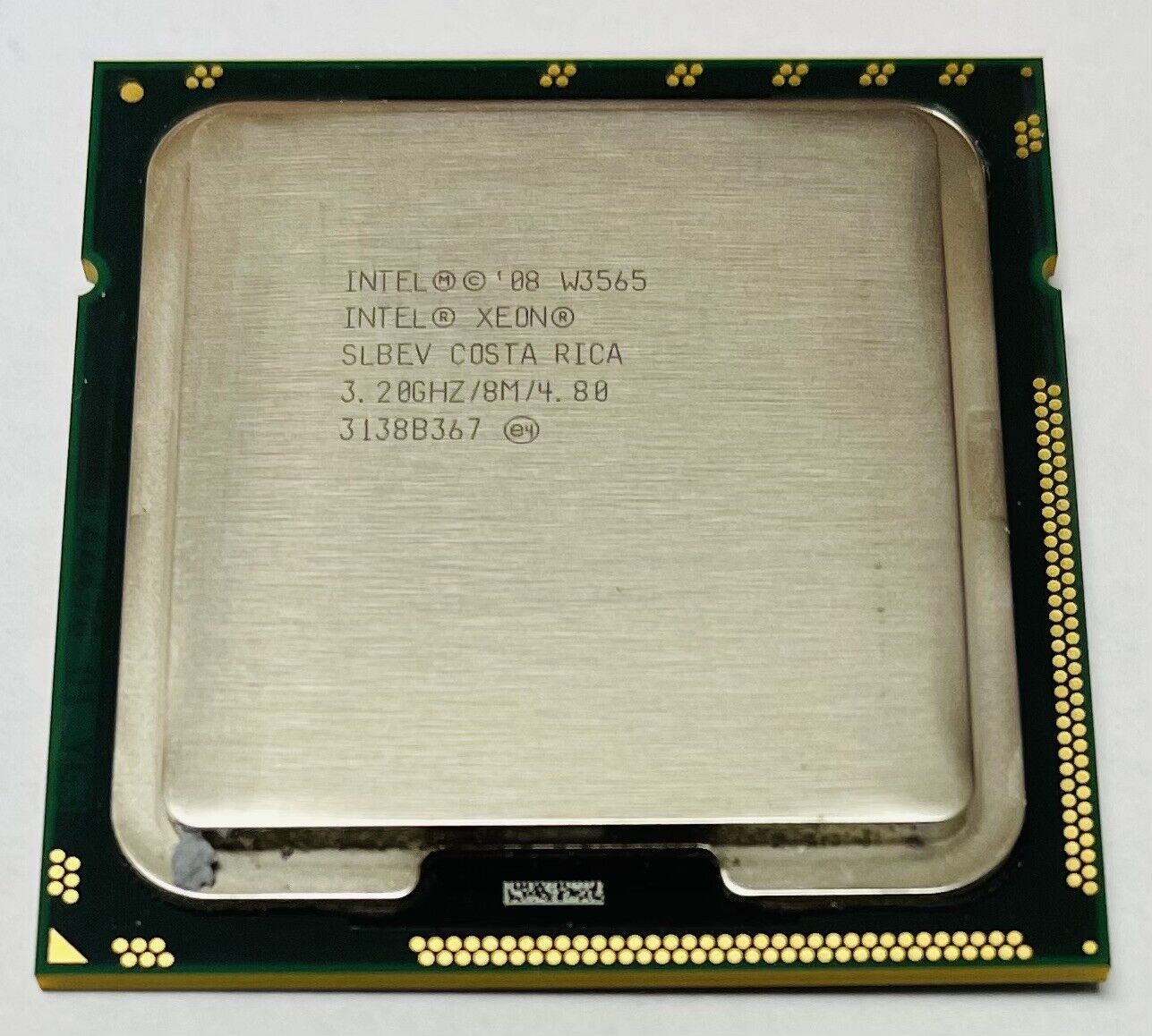 Intel Xeon W3565 SLBEV CPU Processor 3.2 GHz LGA 1366 (Used) // สินค้ารับประกัน โดย บริษัท อะไหล่เซิร์ฟเวอร์ จำกัด