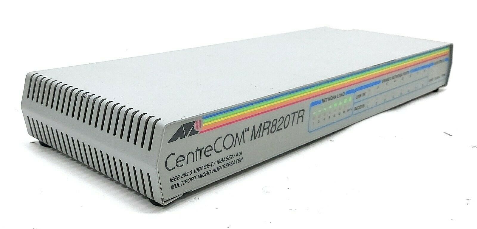 Allied Telesyn CenterCom AT-MR820TR Multiport Micro Hub/Repeater 8 Ports (Used) // สินค้ารับประกัน โดย บริษัท อะไหล่เซิร์ฟเวอร์ จำกัด