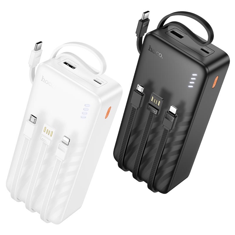 VK1-J146 NIGHT TIDE POWERBANK WITH 4 CABLES (30000mAh)