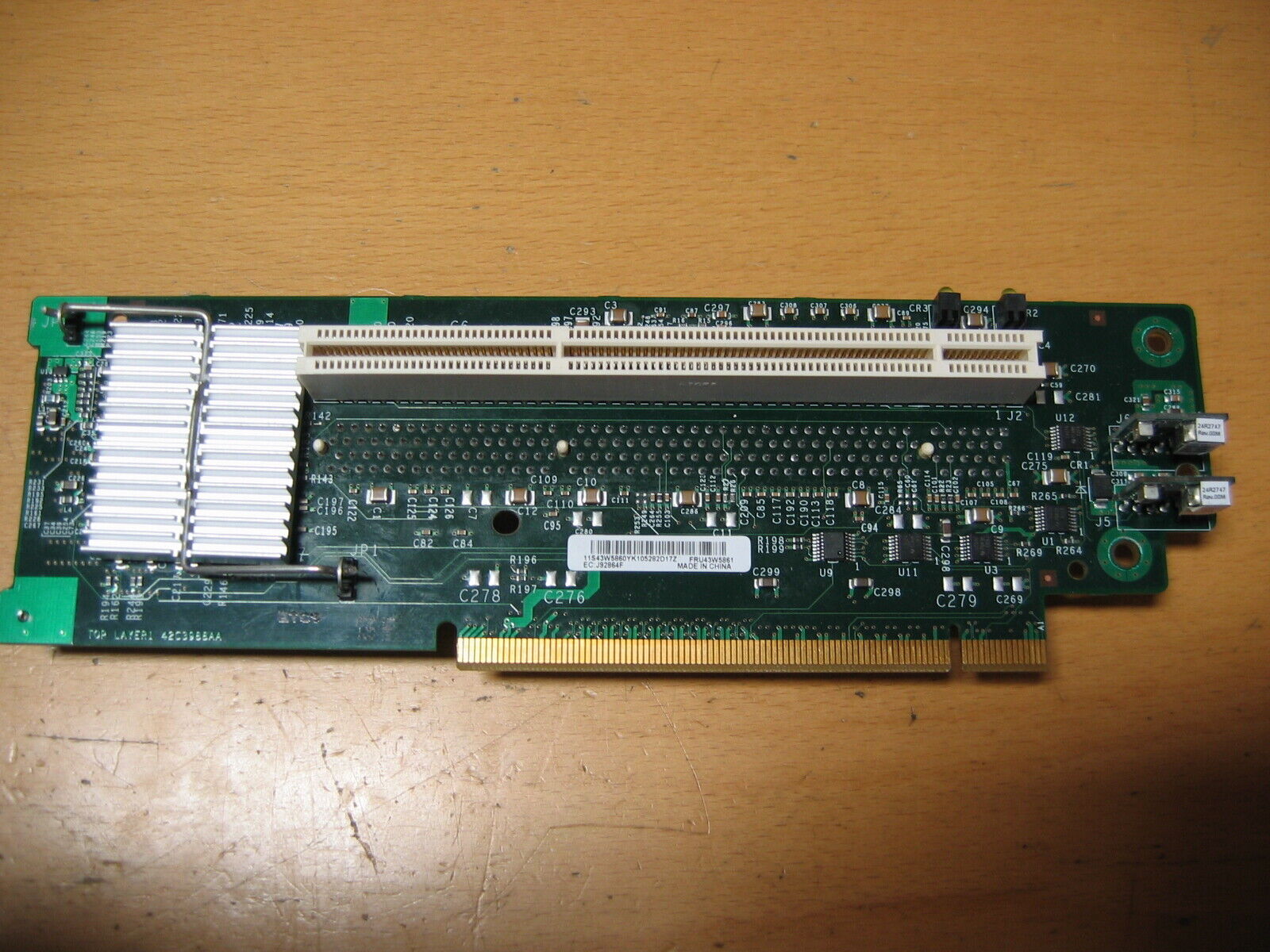 IBM RISER CARD PCI-X FOR X3650 / 43W5861 / 43W5859 / + / TRAY 39M6798 (Used) // สินค้ารับประกัน โดย บริษัท อะไหล่เซิร์ฟเวอร์ จำกัด