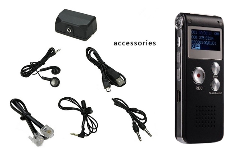 เครื่องอัดเสียง บันทึกคำพูดนาน 20 ซม เครื่อง 8GB. เล่น MP3 ได้ยาวนาน