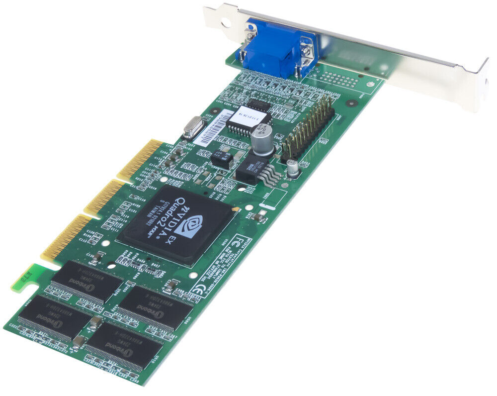 COMPAQ NVIDIA QUADRO2 EX 250206-001 249729-001 AGP 32MB SDRAM (Used) // สินค้ารับประกัน โดย บริษัท อะไหล่เซิร์ฟเวอร์ จำกัด