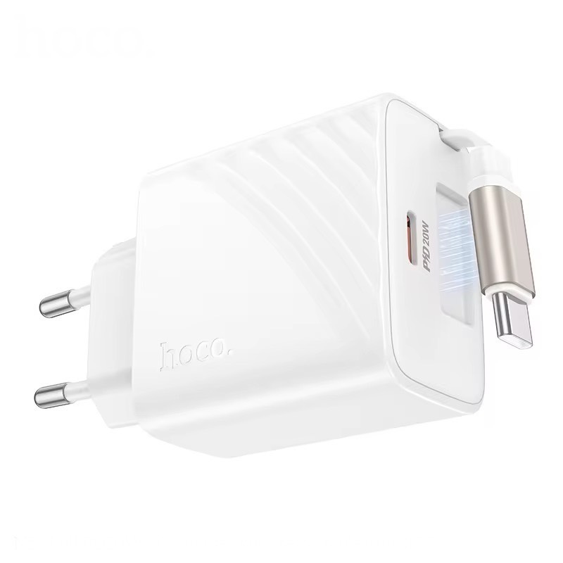 N57 FULL PD20W (2C) CHARGER WITH RETRACTABLE CABLE