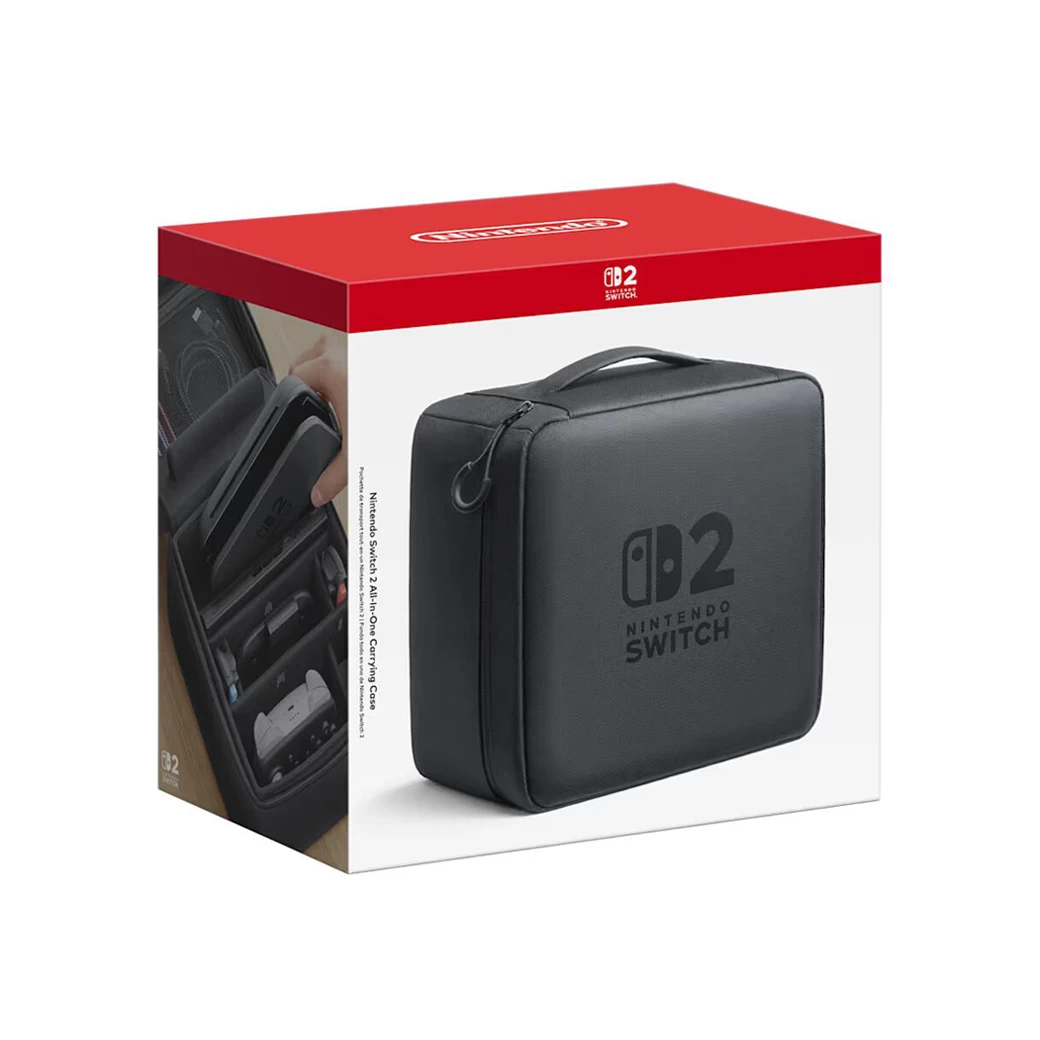 Nintendo Switch 2 : All-In-One Carrying Case – กระเป๋าใบเดียว ใส่ได้ทั้งเครื่อง อุปกรณ์ และตลับเกม