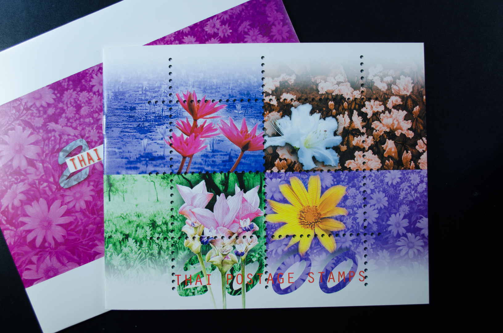THAI POSTAGE STAMPS 2000 (สมุดแสตมป์ ปี2543 ฉบับย่อ)