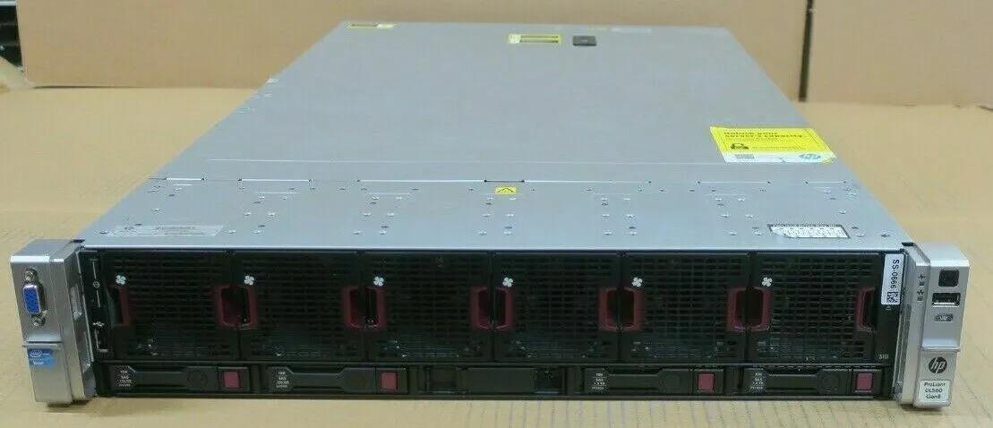 HP ProLiant DL560 G8 / CPU E5-4650 2.70GHz x4 / Ram 128GB PC3L-12800R / HDD 600GB 15K 6G 2.5''x3 / Power Supply 1200w x2 / Card P420i/512MB+Bat (Used) // สินค้ารับประกัน โดย บริษัท อะไหล่เซิร์ฟเวอร์ จำกัด