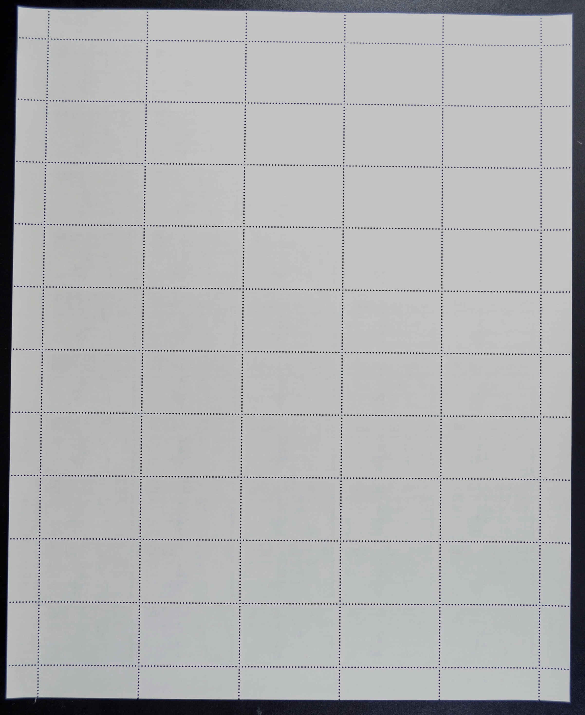 แสตมป์สัปดาห์สากลแห่งการเขียนจดหมาย 2536 (เต็มแผ่น50ดวง)