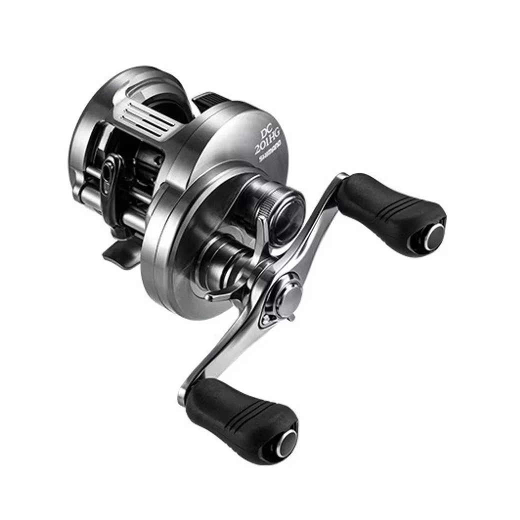 Shimano Calcutta Conquest DC Bait Reel - 201HG (LEFT Handle) : เหนือกว่าทุกการตี นุ่มนวล ทรงพลัง ด้วยระบบ I-DC5 อัจฉริยะ!