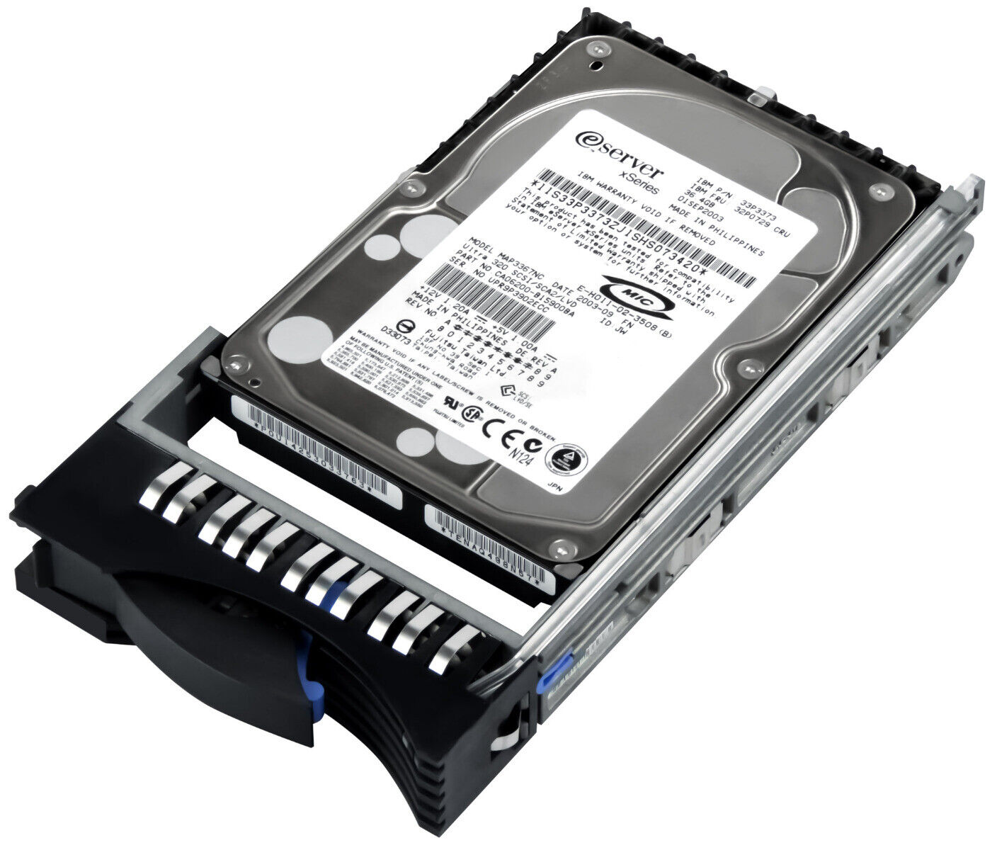 IBM 36.4GB 10K 8MB SCSI U320 3.5'' Hard Disk HDD // 32P0729 / 33P3373 / 32P0729 / MAP3367NC (Used) // สินค้ารับประกัน โดย บริษัท อะไหล่เซิร์ฟเวอร์ จำกัด
