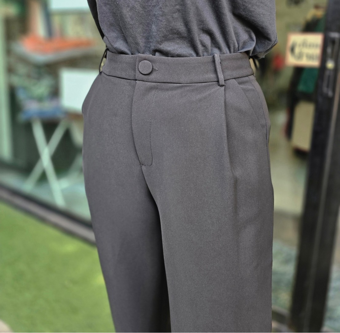 กางเกงผู้หญิงกระบอกกลาง(พลัส) No.2402-2 (S-6XL)