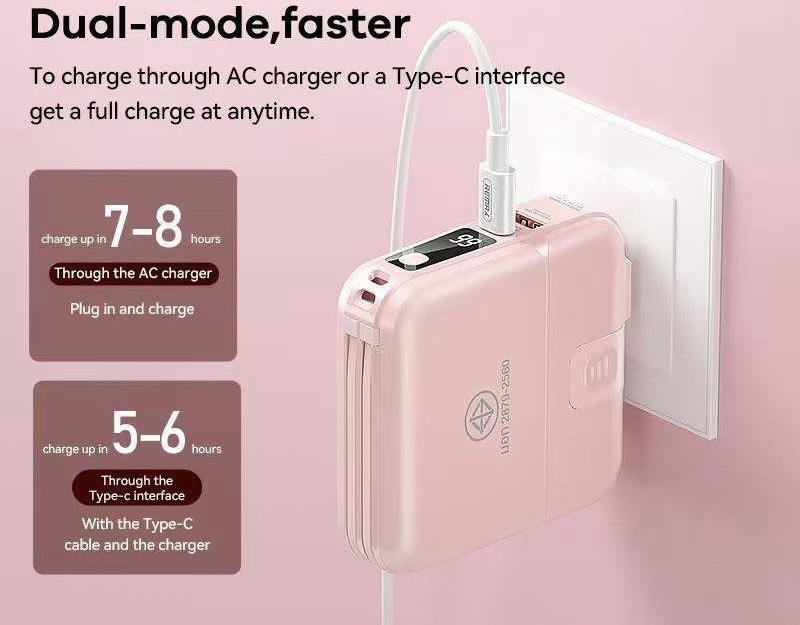 RPP-20 INFINITY ALL-IN-ONE SERIES POWERBANK 15000mAh