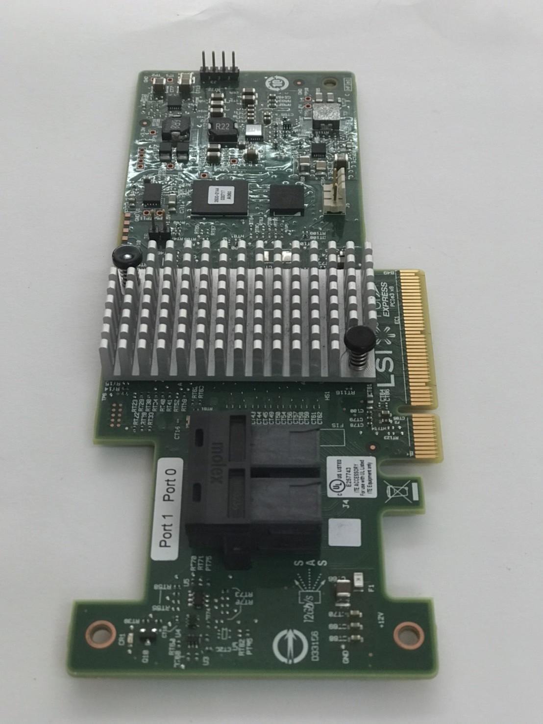 IBM ServeRAID M1215 12G SAS/SATA RAID Controller SAS9340-8i // 46C9115 (Used) // สินค้ารับประกัน โดย บริษัท อะไหล่เซิร์ฟเวอร์ จำกัด
