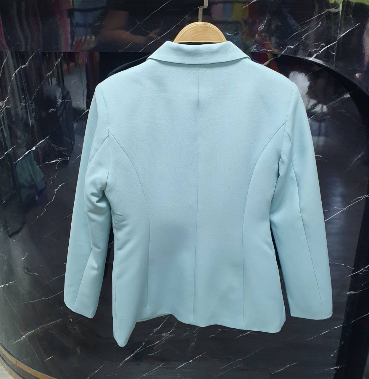 No.2349 เสื้อสูทผู้หญิง Richy V.2 สีฟ้าอ่อน/สีเขียวอ่อน/สีชมพูอ่อน(ไม่รวมกางเกง)