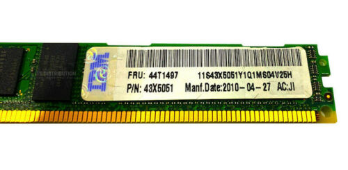 IBM 2GB PC3-10600R DDR3-1333 ECC VLP Memory / 44T1497 / 43X5051 (Used) // สินค้ารับประกัน โดย บริษัท อะไหล่เซิร์ฟเวอร์ จำกัด