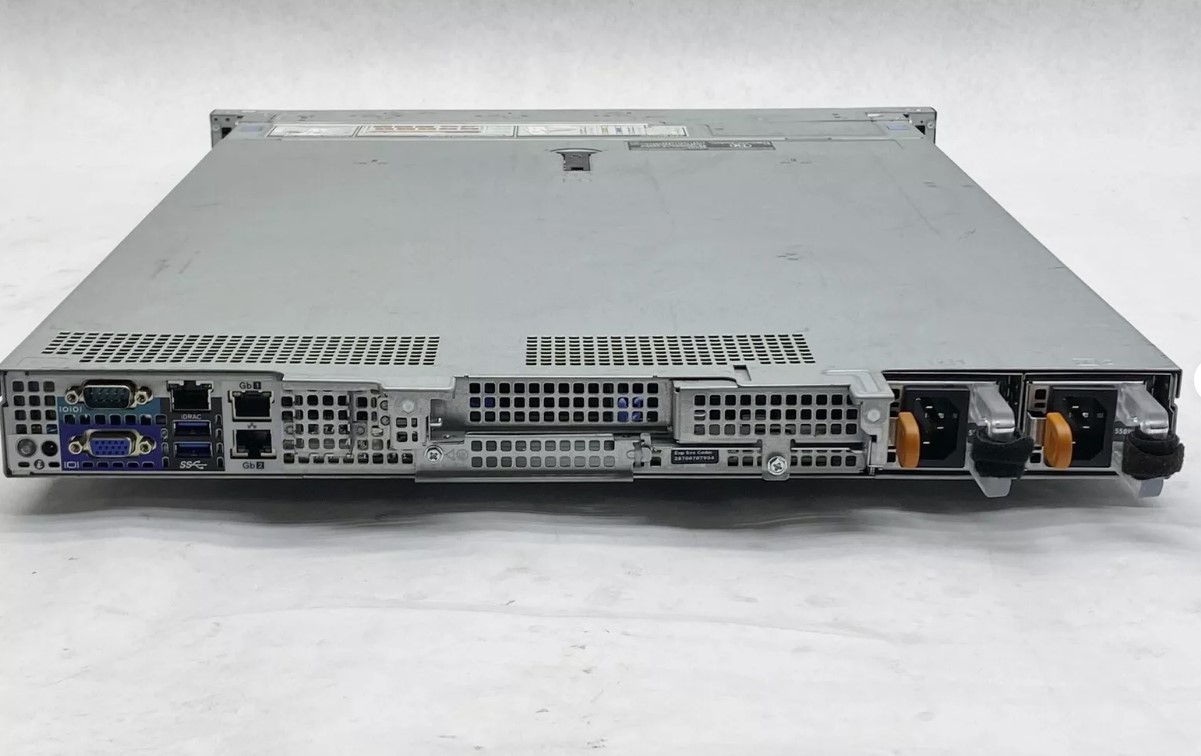 Dell PowerEdge R440 Server // CPU Silver 4110@2.10GHz x2 / RAM 64GB DDR4 / HDD 1.8TB 10K 12G SAS 2.5" x3 / Power Supply 550W x2 / Card H740P (Used) // สินค้ารับประกัน โดย บริษัท อะไหล่เซิร์ฟเวอร์ จำกัด