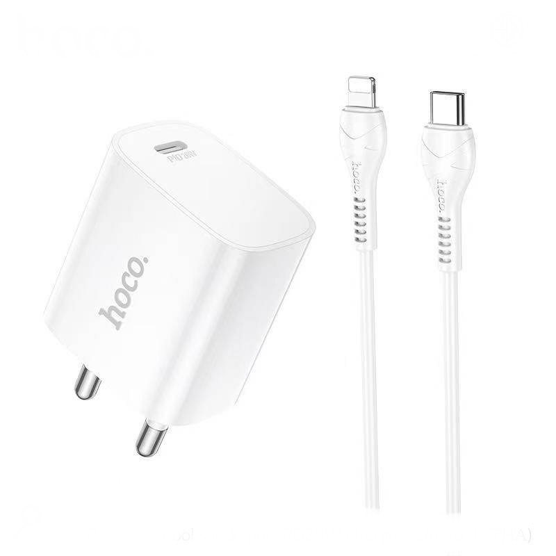 C80T-DC97T COOL SINGLE PORT PD20W CHARGER SET (C TO iP)