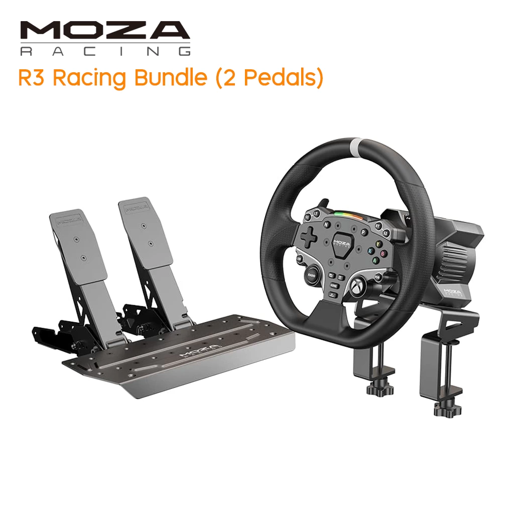 MOZA Racing R3 Bundle (2 Pedals)
