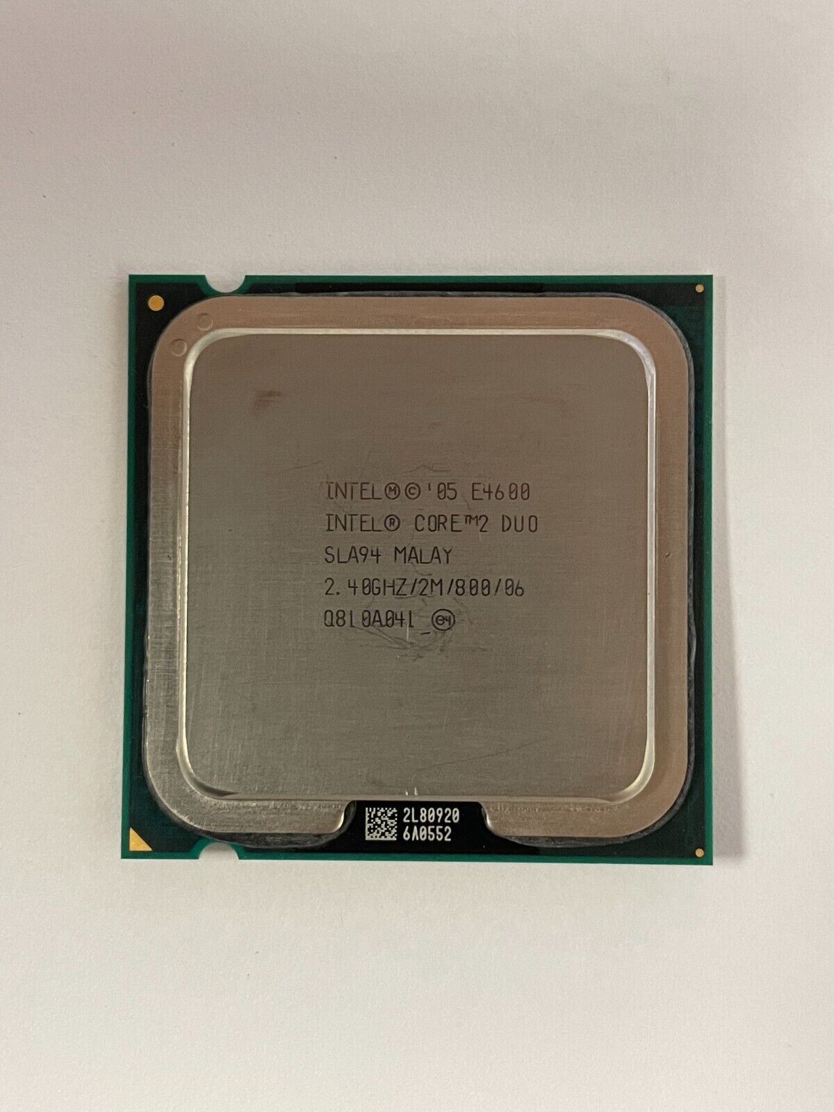 Intel Core 2 Duo E4600 2.40GHz 2-Core LGA775 Desktop CPU Processor 65W SLA94 (Used) // สินค้ารับประกัน โดย บริษัท อะไหล่เซิร์ฟเวอร์ จำกัด