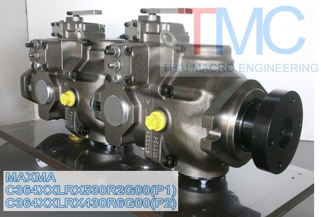 ปั้มนิ้วไฮโดรลิค(2ตอน)รถคีบอ้อยแบบ3ล้อ(ฺBELL)MAXMA-C364XXLRX530R2G00(P1),C364XXLRX430R6G00(P2)