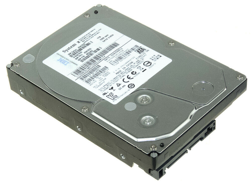 IBM 1TB 7.2K 3G SATA 3.5" HDD Hard Drive // FRU 43W7633 / 42C0498 / 43W7630 / HUA721010KLA330 (Used) // สินค้ารับประกัน โดย บริษัท อะไหล่เซิร์ฟเวอร์ จำกัด