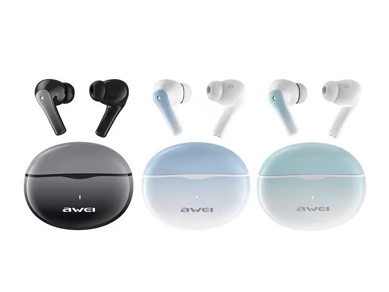 T62 TWS EARPHONES DOUBLE MIC ENC WITH CHARGING CASE
