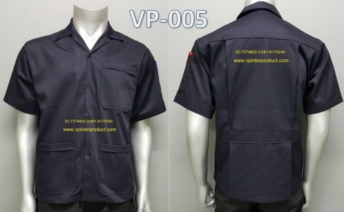 เสื้อช็อปสีพื้น แขนสั้น เสื้อช่าง ขนาด S-2XL ผ้าคอมทวิว รับปักโลโก้