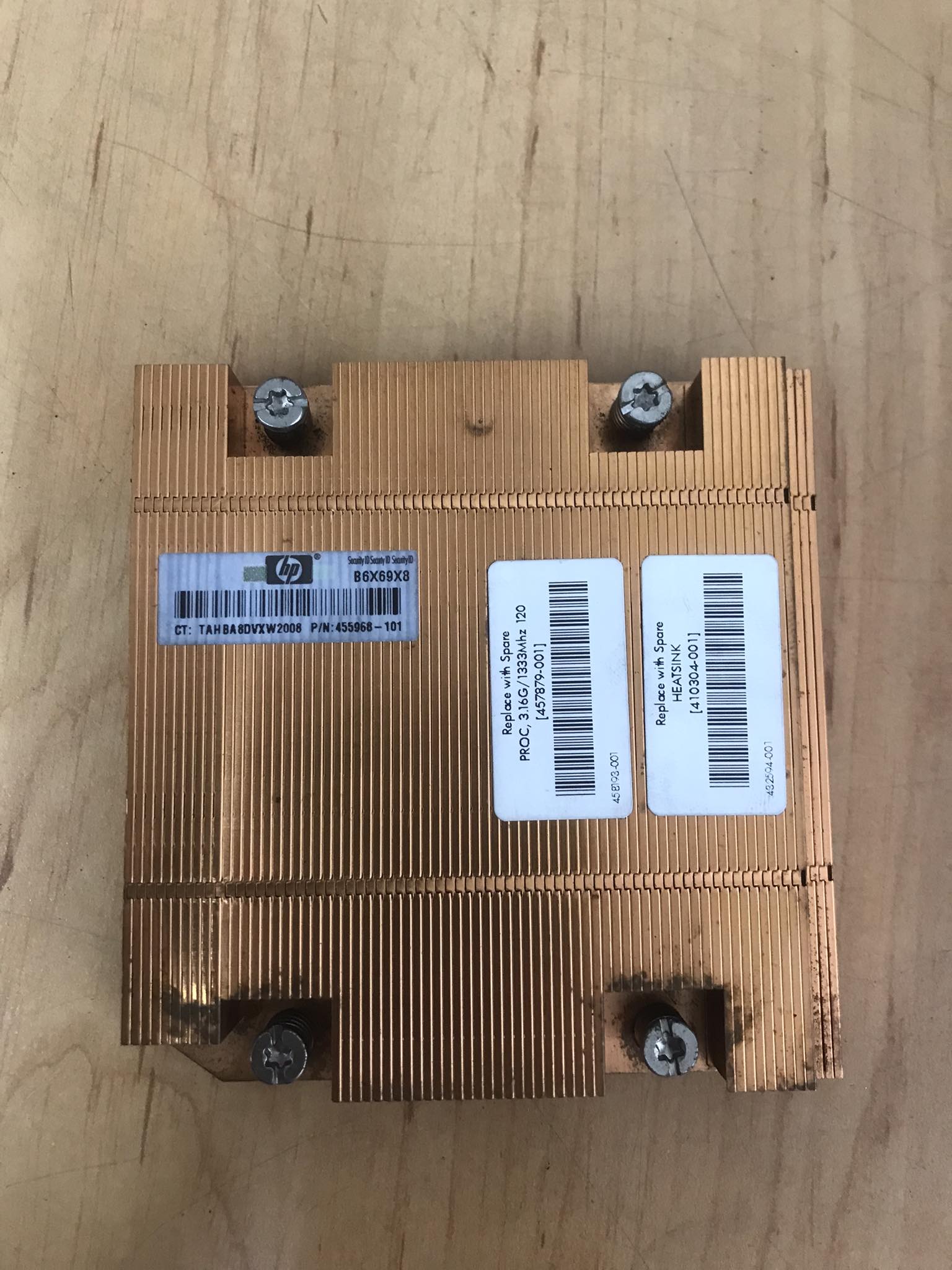 HP CPU Heatsink For BL460c G1 BL460c G5 / 410304-001 (Used) // สินค้ารับประกัน โดย บริษัท อะไหล่เซิร์ฟเวอร์ จำกัด