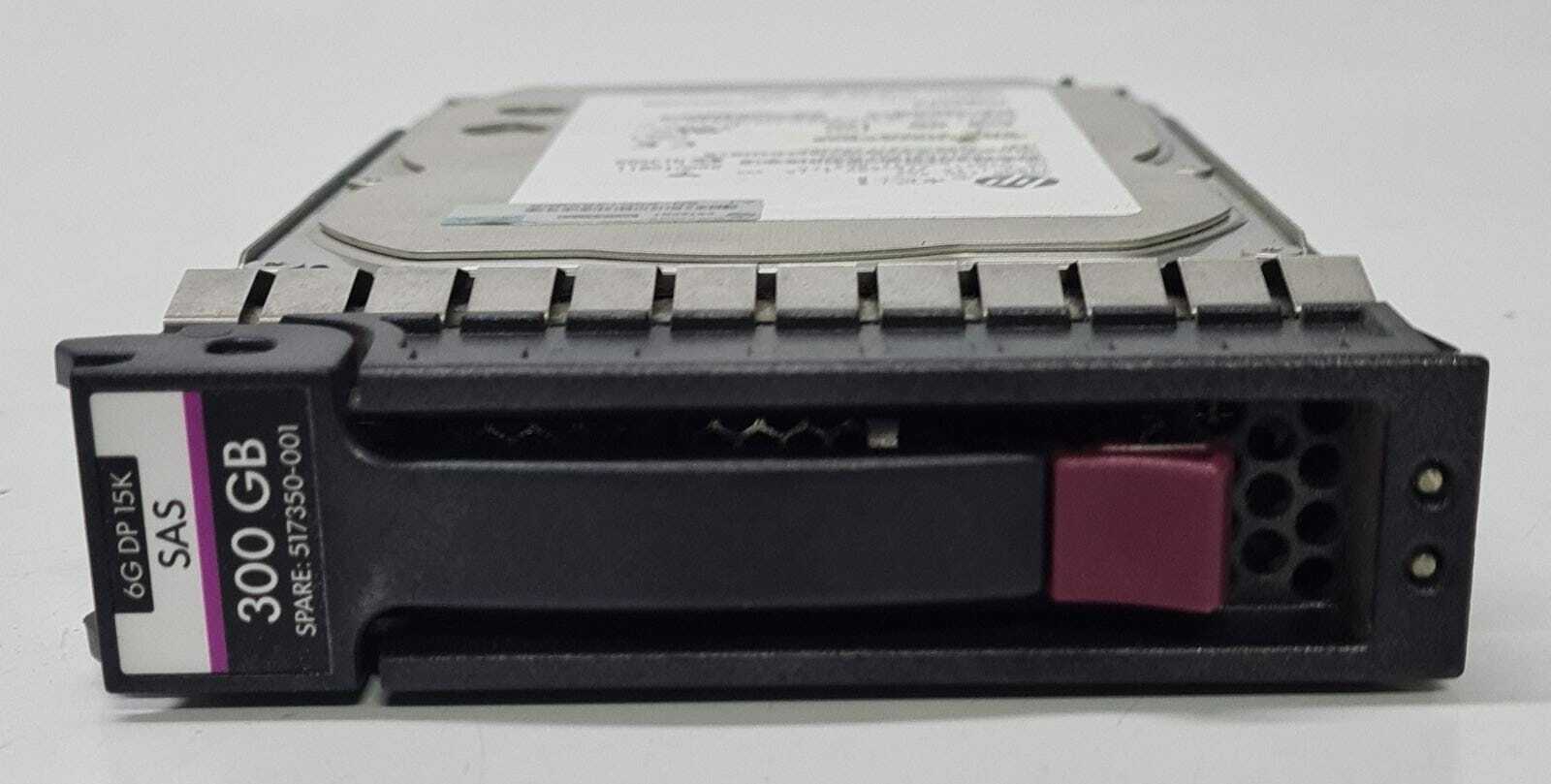 HP 300GB 15K SAS 6G 3.5" Hard Drive // HDD 516810-001 / GPN 516832-002 / ST3300657SS / EF0300FARMU / Tray 517350-001 (Used) // สินค้ารับประกัน โดย บริษัท อะไหล่เซิร์ฟเวอร์ จำกัด