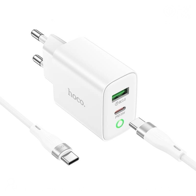DC75T VIRTUOUS PD20W+QC3.0 CHARGER SET (C TO C)