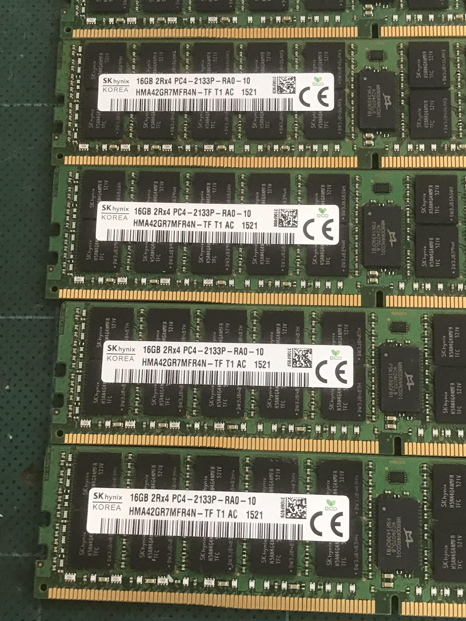 Hynix 16GB 2Rx4 PC4-2133P Memory Module // HMA42GR7MFR4N-TF / MTA36ASF2G72PZ-2G1A2 (Used) // สินค้ารับประกัน โดย บริษัท อะไหล่เซิร์ฟเวอร์ จำกัด