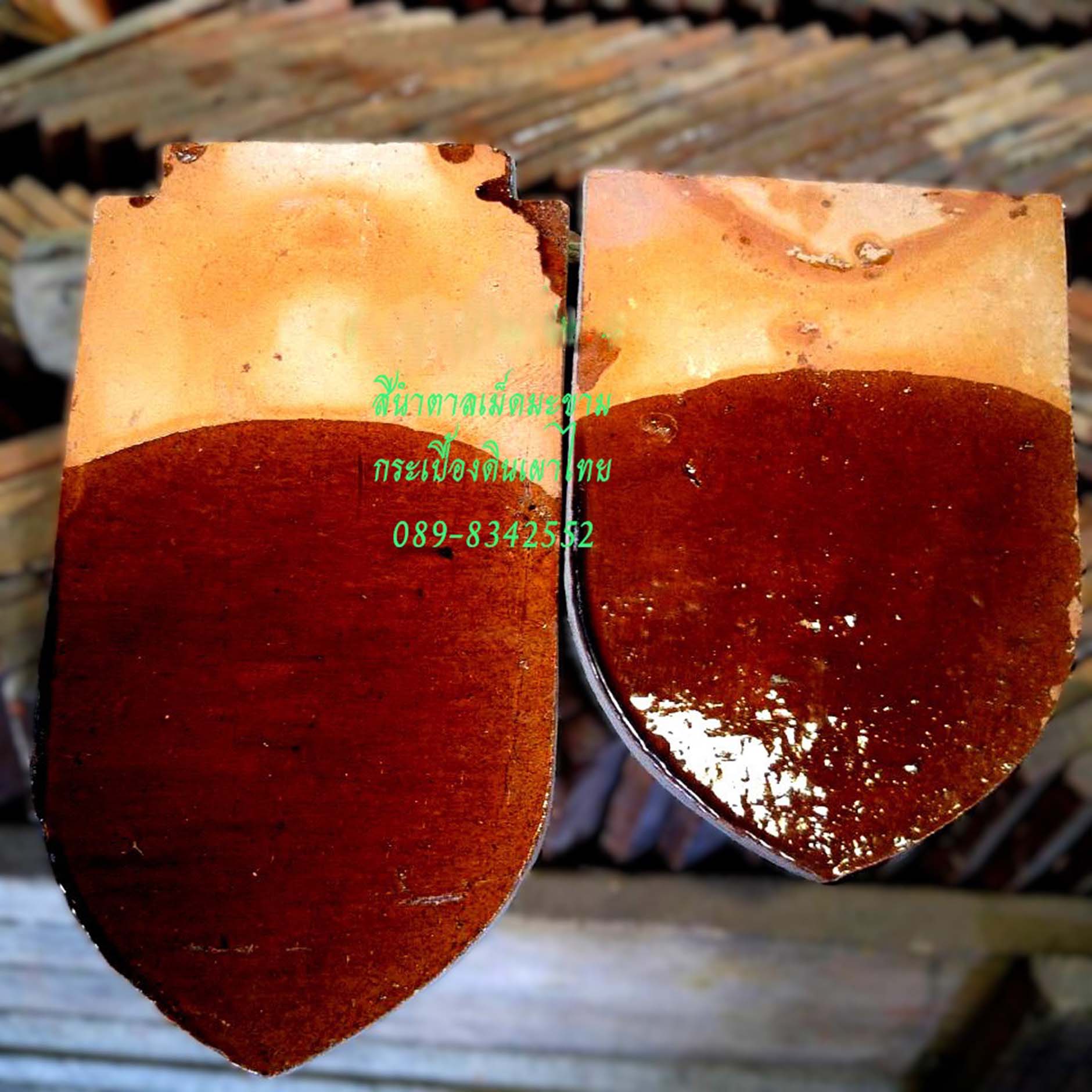 กระเบื้องเกล็ดปลา(หางมน)