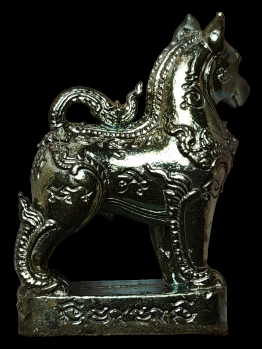 เจ้าทองคำ ” เครื่องรางสุนัข เฝ้าทรัพย์ เตือนภัย ปี 2561 เนื้อสัมฤทธิ์เดช