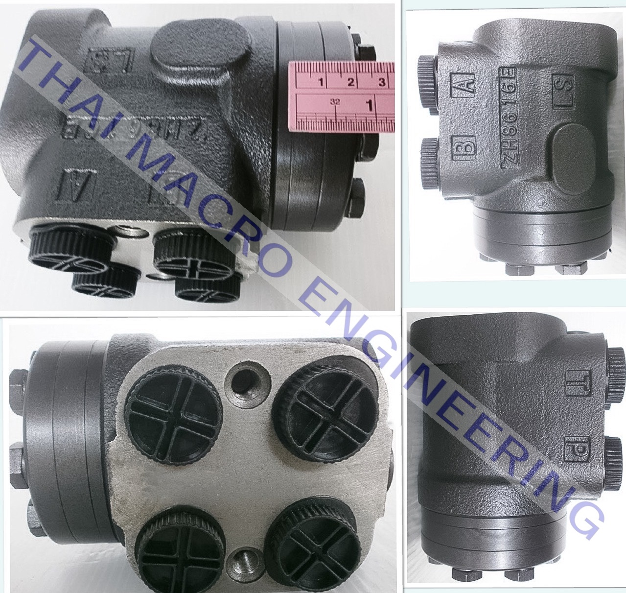 กระปุกพวงมาลัยไฮโดรลิคHSUS80/1-160-E(11mm.)