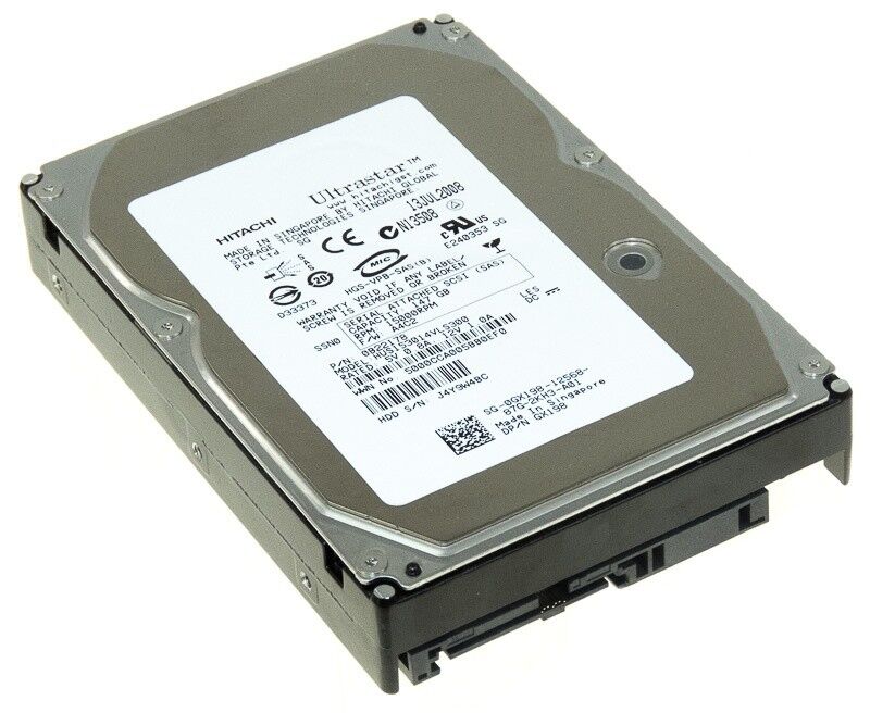 Dell / Hitachi 146GB 15K SAS 3.5'' Hard Disk // 0GX198 / 0B22178 / HUS153014VLS300 (Used) // สินค้ารับประกัน โดย บริษัท อะไหล่เซิร์ฟเวอร์ จำกัด