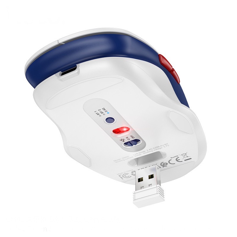 GM40 DIXON RGB DUAL-MODE WIRELESS MOUSE (RECHARGEABLE VERSION)