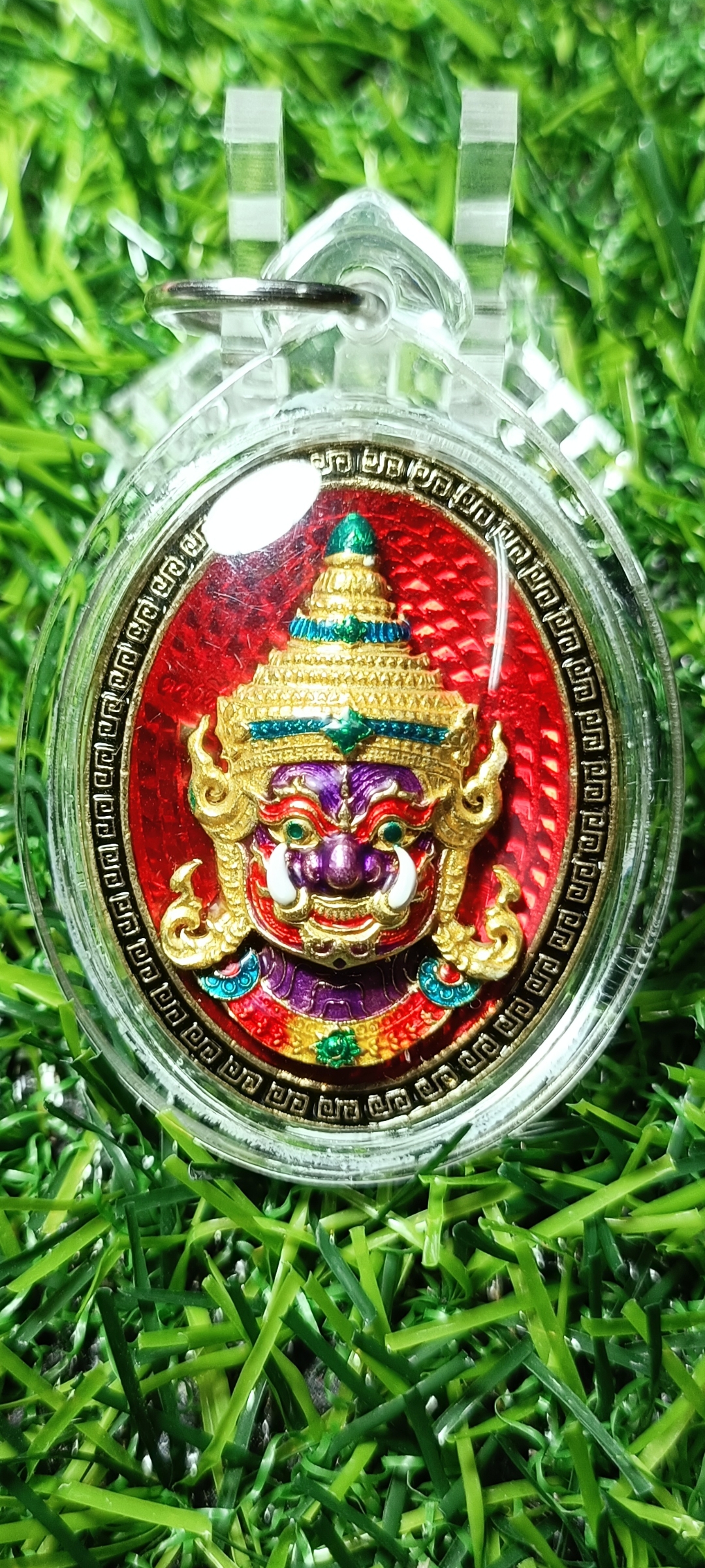 เหรียญท้าวเวสสุวรรณ รุ่น ดวงดี มีโชค หลวงพ่อพัฒน์ วัดห้วยด้วน นครสวรรค์ ปี 2565