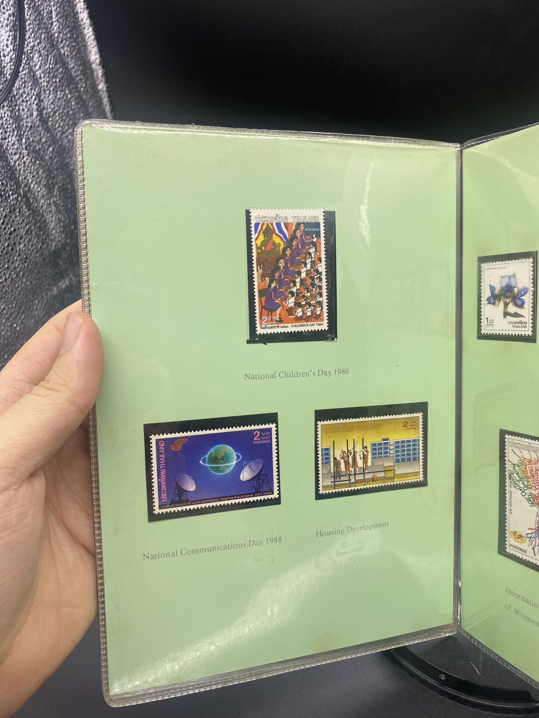 THAI POSTAGE STAMPS 1988 (สมุดแสตมป์ ปี2531) หายาก