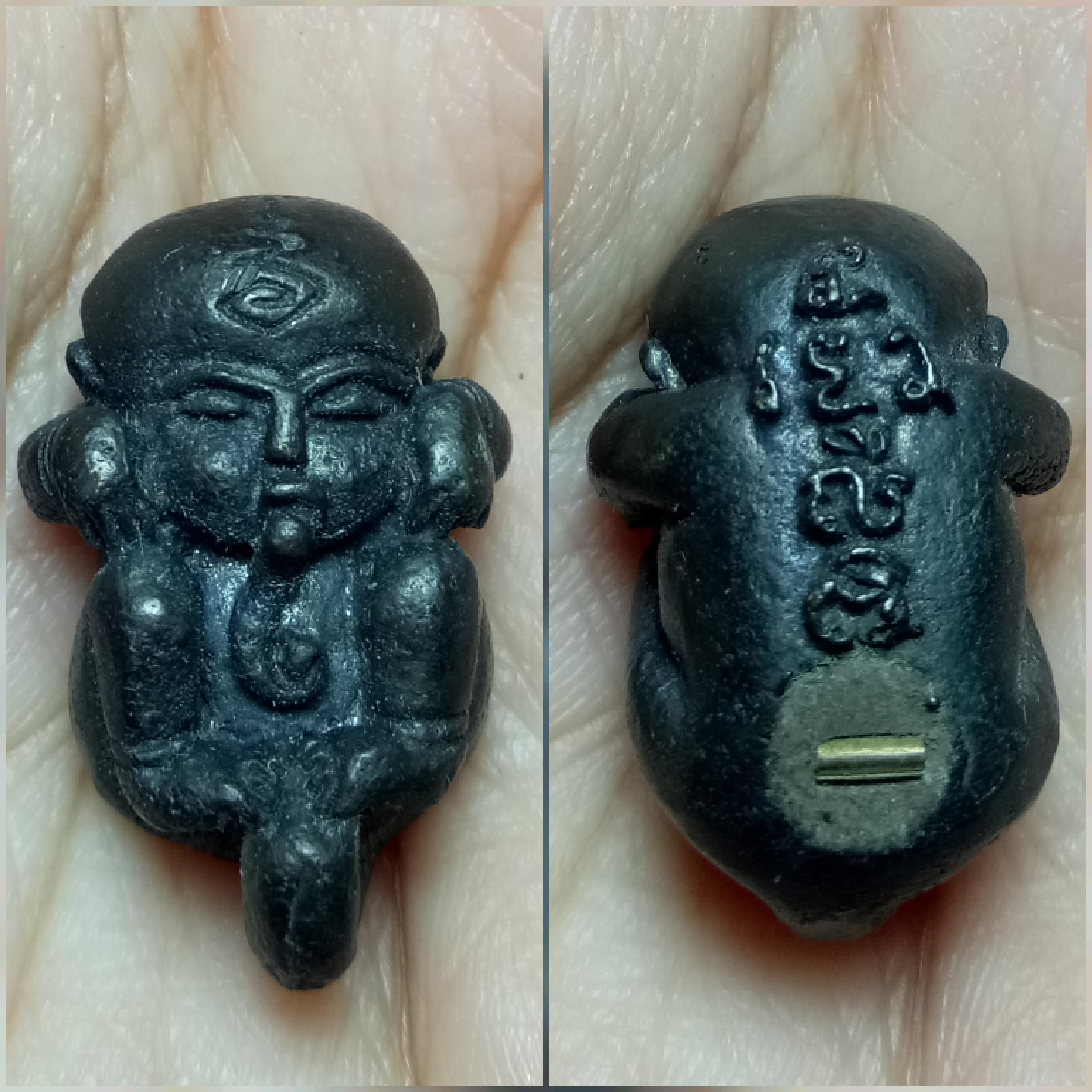 กุมารทองคะนองฤทธิ์ แบบนอน เนื้อโหละอาถรรพณ์ หลวงพ่อมัก วัดเขาเหล็กรางสะเดา จ.กาญจนบุรี ปี 50