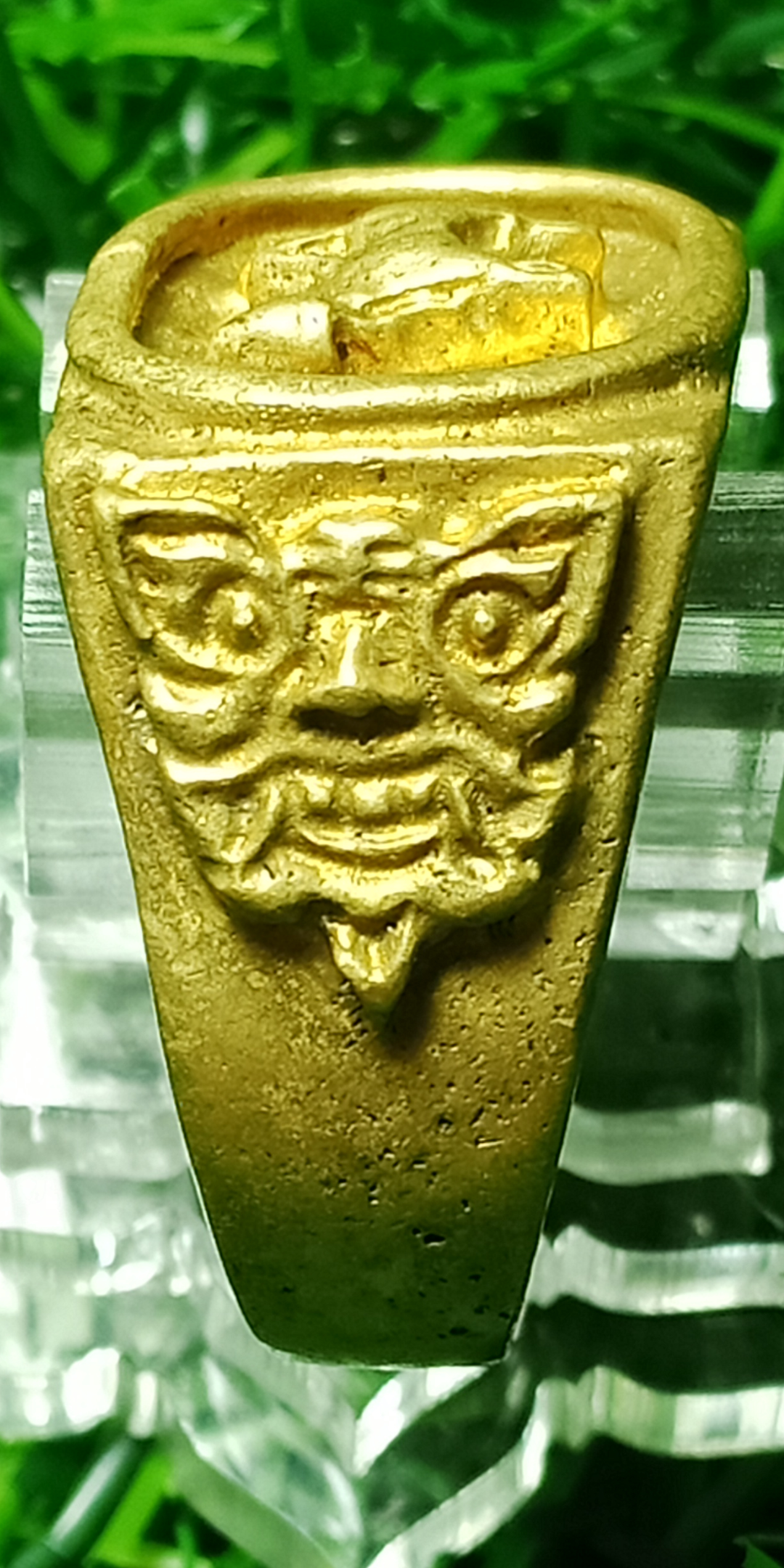 แหวนหล่อ พ พาน หลวงปู่เย็น วัดสระเปรียญ จ.ชัยนาท