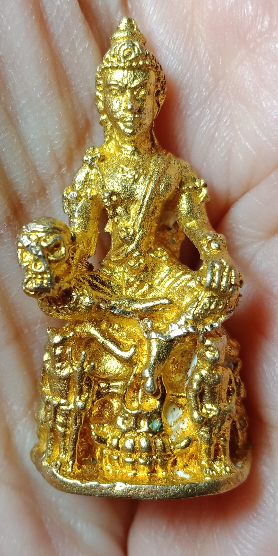 ท้าวพญายม ศิษย์สร้างถวาย (หลวงปู่ลุน วัดโพนแพง จ.ขอนแก่น) ปี 2562 เนื้อกรรมการ