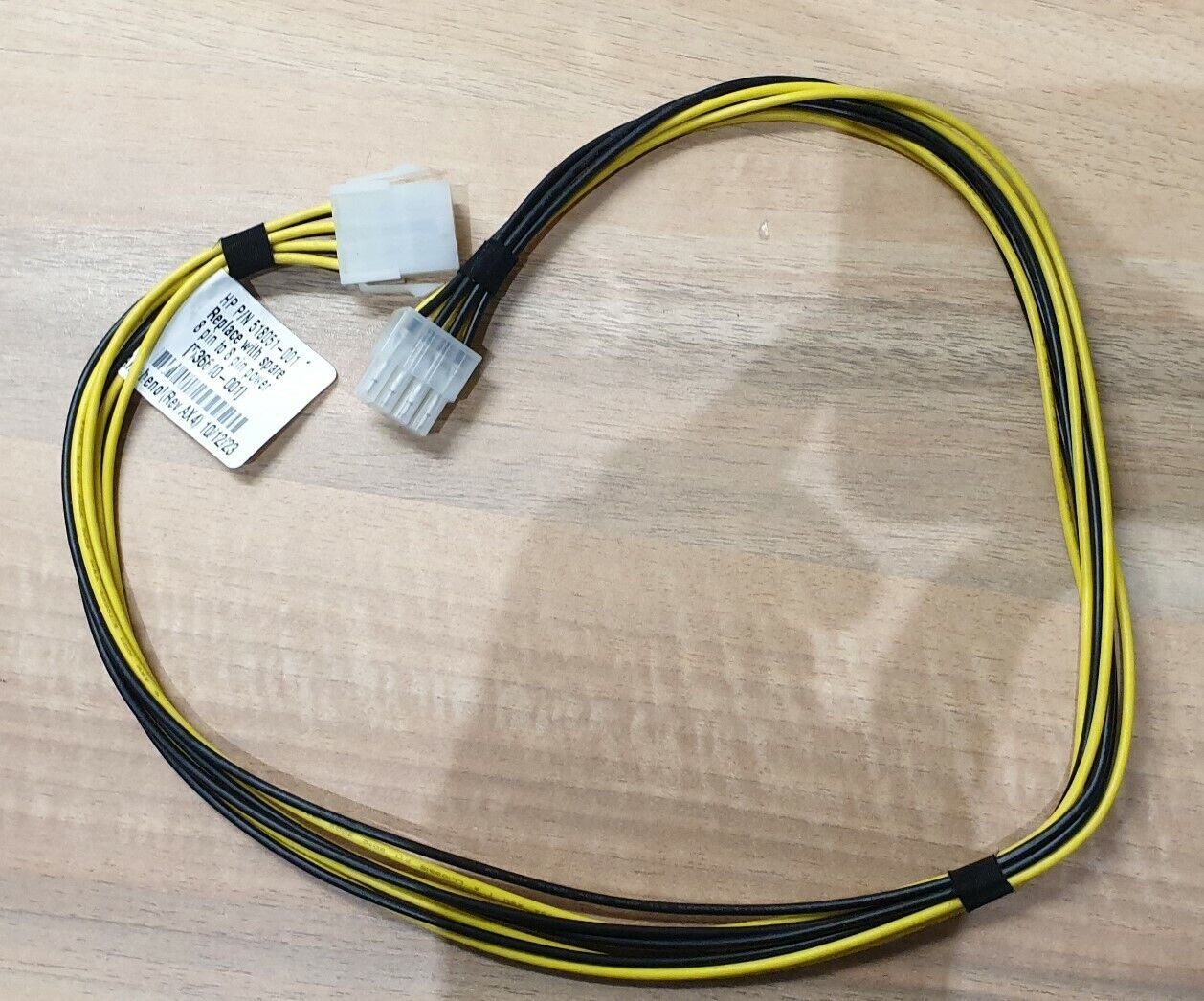 HP Cable Server 8-Pin to 8-Pin Power Cable Proliant ML150 G6 // 518051-001 (Used) // สินค้ารับประกัน โดย บริษัท อะไหล่เซิร์ฟเวอร์ จำกัด