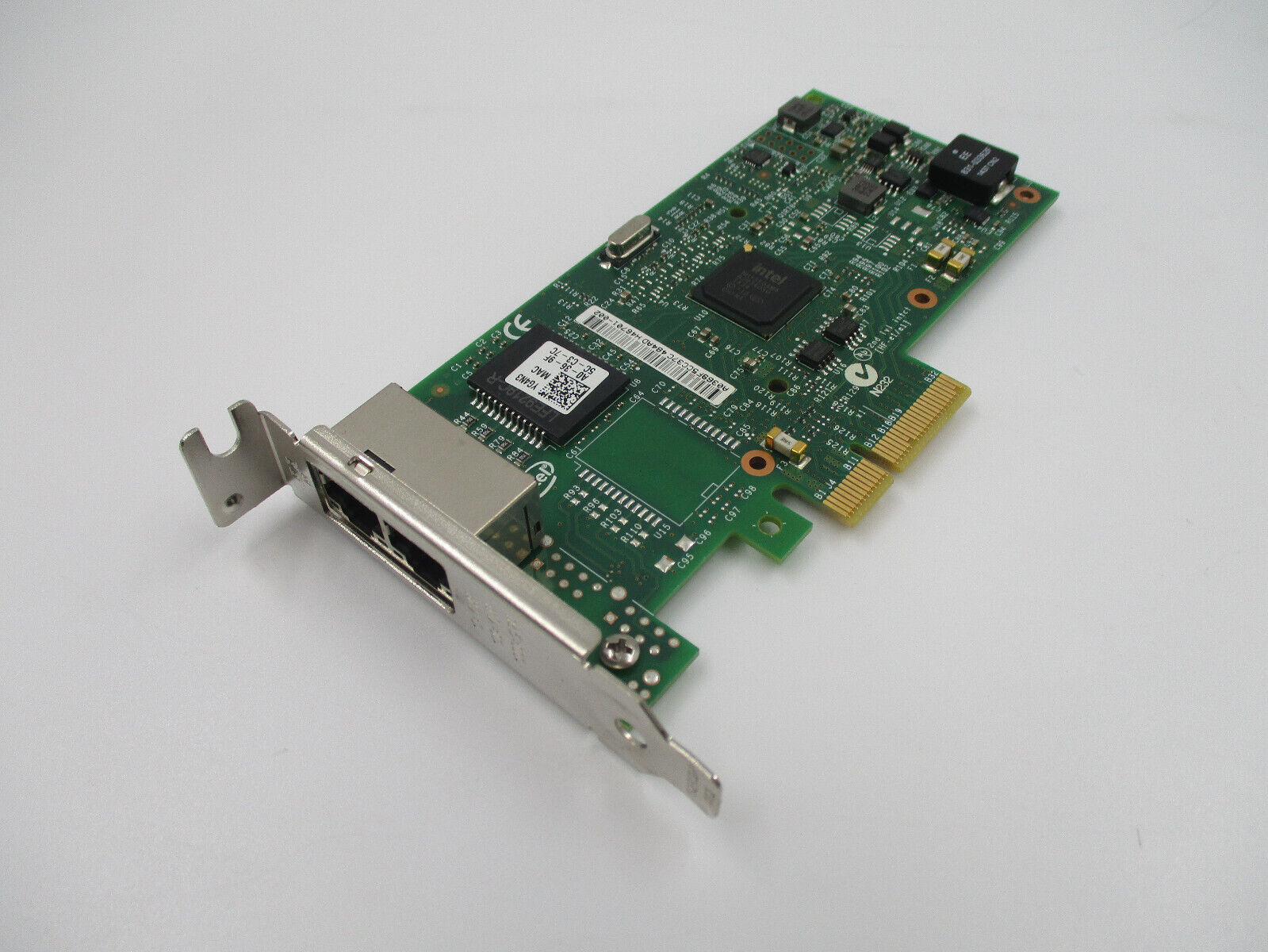 Dell Intel I350-T2 Dual Port RJ45 1Gbps PCIe-x4 Low Profile // 0YG4N3 (Used) // สินค้ารับประกัน โดย บริษัท อะไหล่เซิร์ฟเวอร์ จำกัด